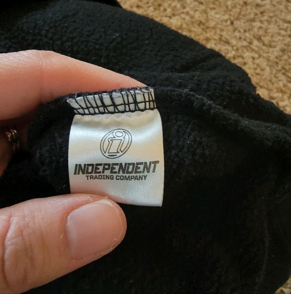Vtg Brand New Black Hand Of Doom Hooded Emo Band Sweatshirt! Jesse Lacey! Medium - Picture 7 of 8